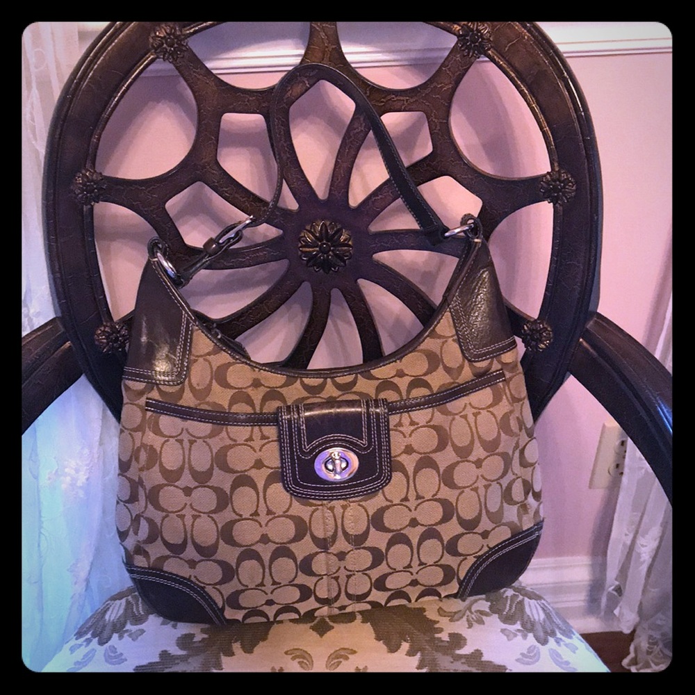 Signature C Coach Purse
